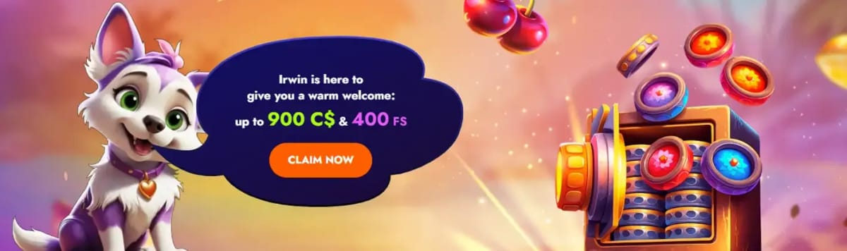 Exklusiver Irwin Casino Bonus Kanada